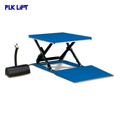 Factory Direct Supply Hydraulic Electric Low Profile Lift