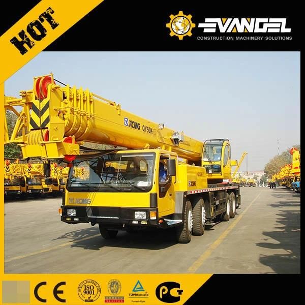 50 Ton Heavy Duty Truck Hydraulic Mobile Truck Crane Qy50k-II
