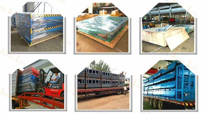 8 Tons Heavy Duty Adjustable Height Forklift Container Warehouse Yard Ramp Mobile Loading Dock Ramp for Sale