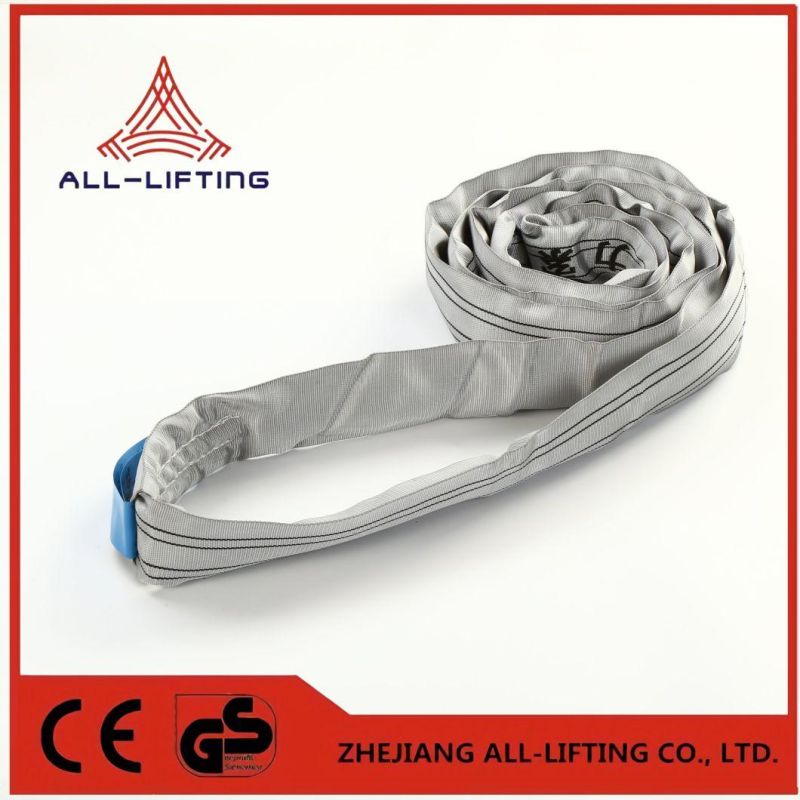 4t Crane Lifting Belt Polyester Round Sling