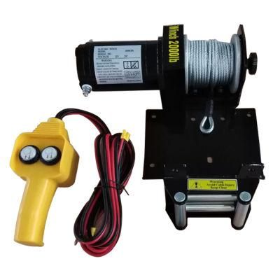 12 Volt 380V Trailer Winches Electric Winch Crane 25 Ton 13500 12V