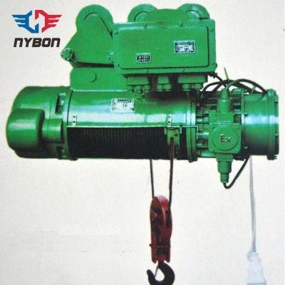 Diict4 Explosion-Proof Lifting Equipment Electric Wire Rope Hoist