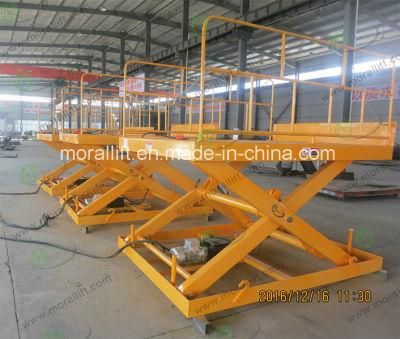 Heavy Duty Cargo Lift Dock Lift with Scissor Design