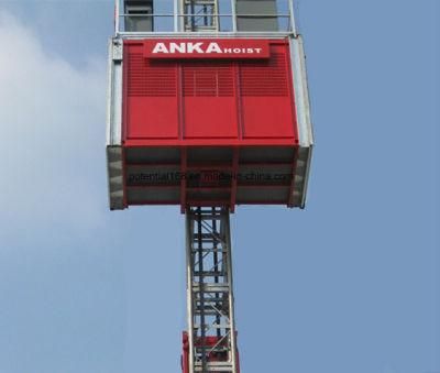 Anka Construction Builder Elevator for Man and Material Cargo Passenger Hoist