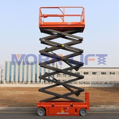 5m 12m Working Height Electric Lift Rough Terrain Scissor Lifts