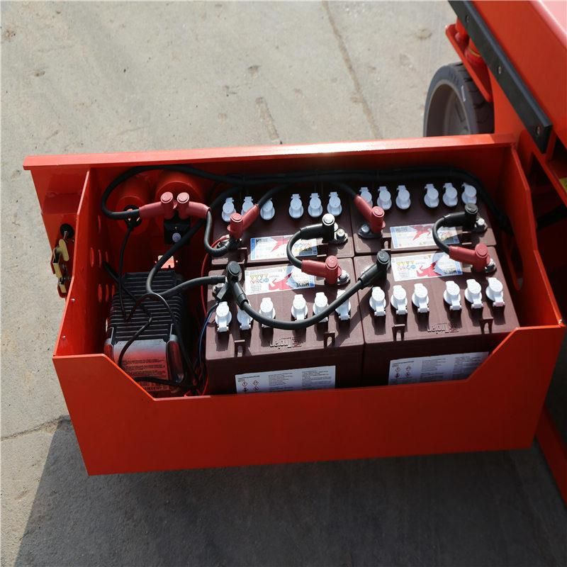 Shanding Fully Electric Self Propelled Work Platform Aerial Lift Platform Hydraulic Scissor Lifter