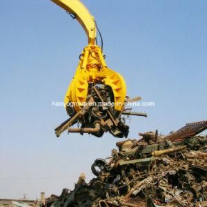 Steel Scrap Handling Excavator Hydraulic Orange Peel Grab Bucket