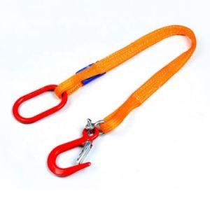 High Strength Bunding Belt Webbing Sling with Hook