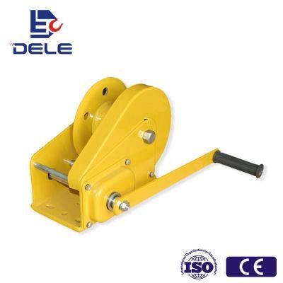 Manufacturing 1800lbs Hand Operated Brake Winches Car Boat Strap Webbing