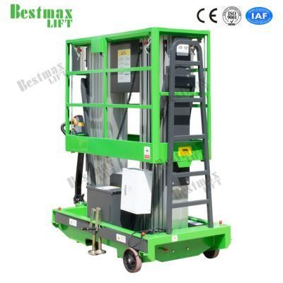 16m Working Height Aerial Work Platform Double Mast Vertical Lift