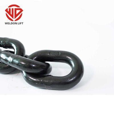 Chain G80 Hoist Lifting Chain Link Black Alloy Steel Chain