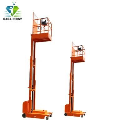 4m 4.5m Battery Power Lift Truck Order Picker