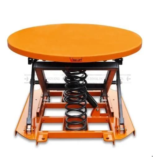 Spp360-2000 Spring Actuated Lever Lifting Table Loader