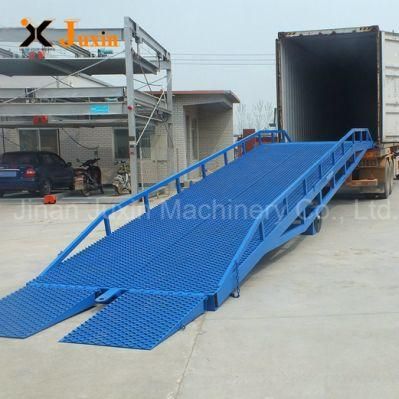 Mobile Dock Leveler Manual Forklift Warehouse Dock Ramp for Sale