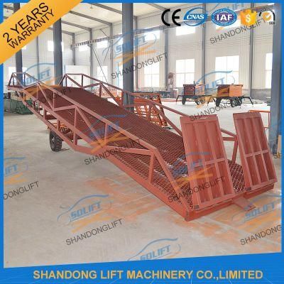 Mobile Hydraulic Electric Container Yard Ramp