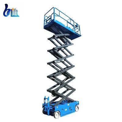 300kg Hydraulic Air Conditioner Installation Lifter Electric Scissor Platform Lift