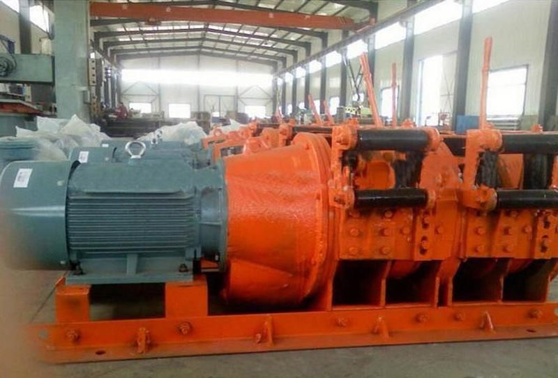 Electric Mine Shaft Sinking Wire Winder Slow Lifting Speed Winch