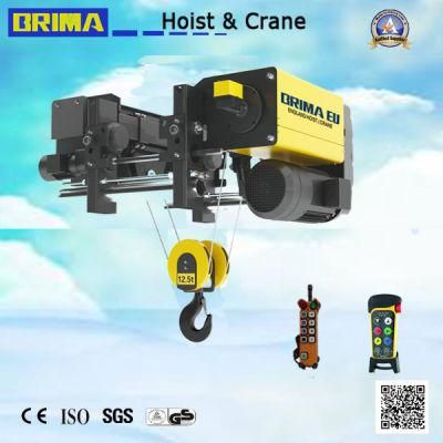 Brima 5ton Single Girder 2m/M5 European Electric Wire Rope Hoist