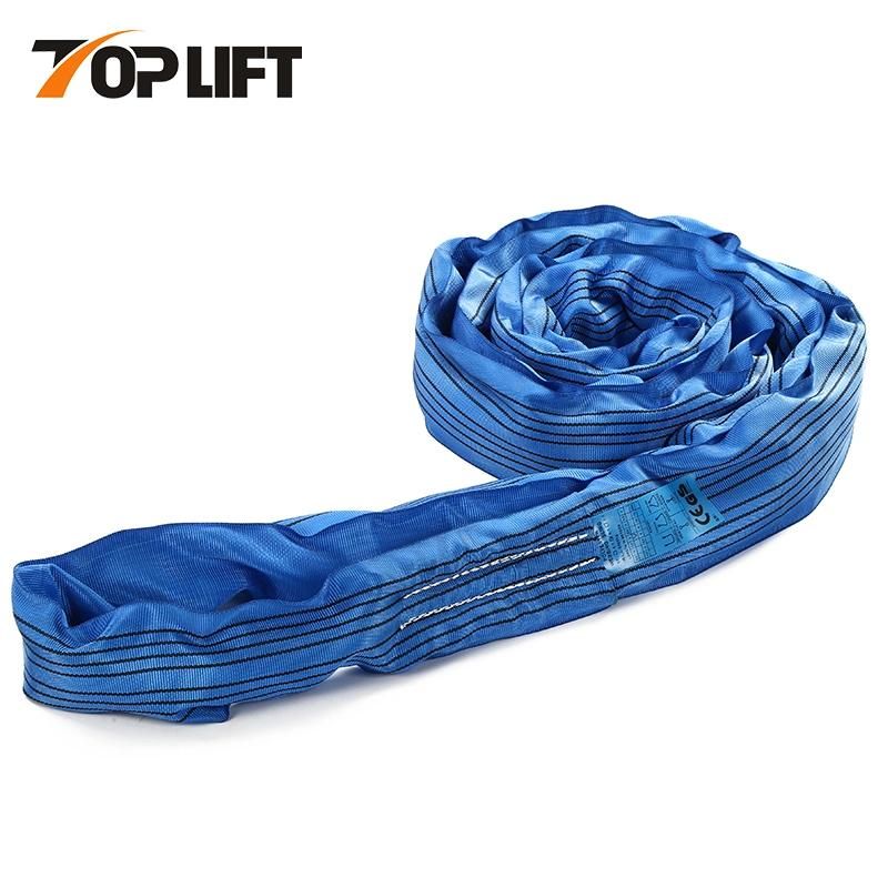 High Quality Heavy Lifting Round Webbing Sling 10t-50t