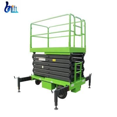 Semi Electric Scissor Lift Machine Hydraulic Scissor Lift Table