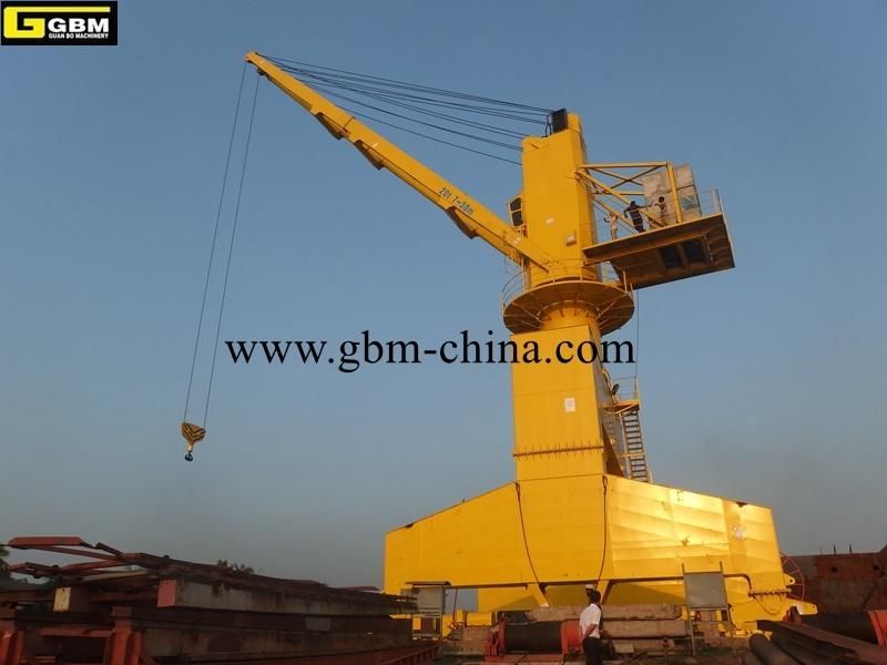 Gbm New Design Mobile Harbor Crane for Sale