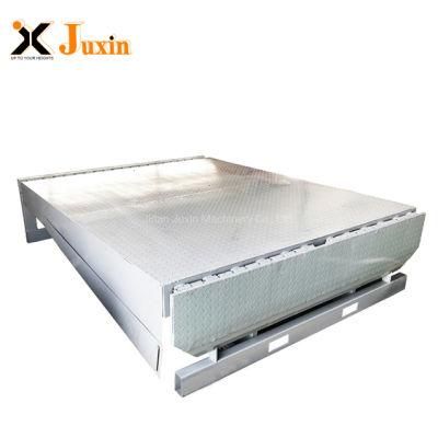 6t 10t 12t Forklift Loading Stationary Hydraulic Dock Ramp Leveler