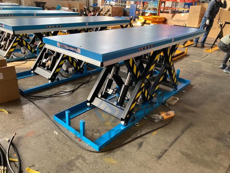 High Quality Electric Powdered Tandem Scissor Lift Platform