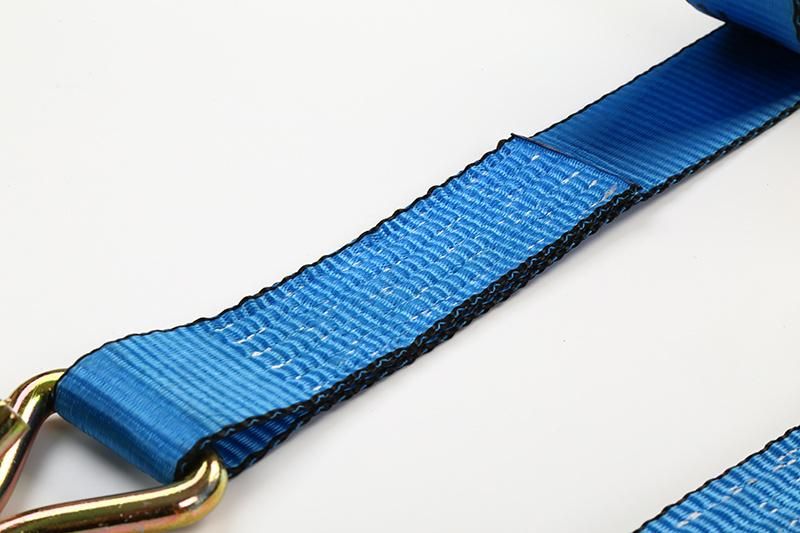 Customized Double J Hook Ratchet Tie-Down Strap 8m X 50mm