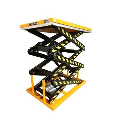 2021 Stationary Electric Lifting Table CE Approved Hydraulic Scissor Lift