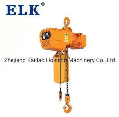 3ton Dual Speed Electric Chain Hoist with Fec G80 Chain