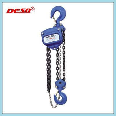 Ce Approved Lifting Equipment 2t Manual Chain Block / Hoist with Hook