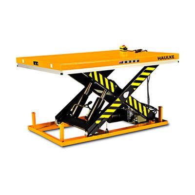 4000kg Stationary Hydraulic Lifting Table Single Scissor Lift Table