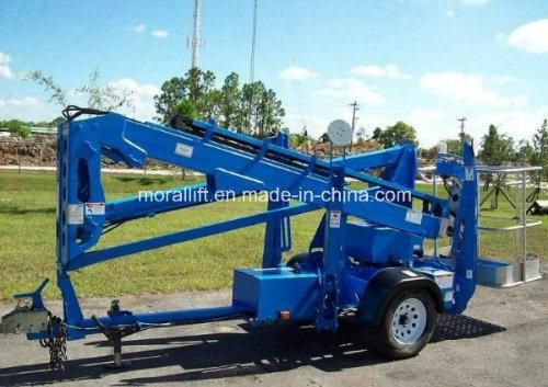 Mobile Electric Towable Pull-behind Boom Lift