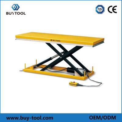 500kg Capacity Extended Table Length Electric Hydraulic Lift/Lifting Table