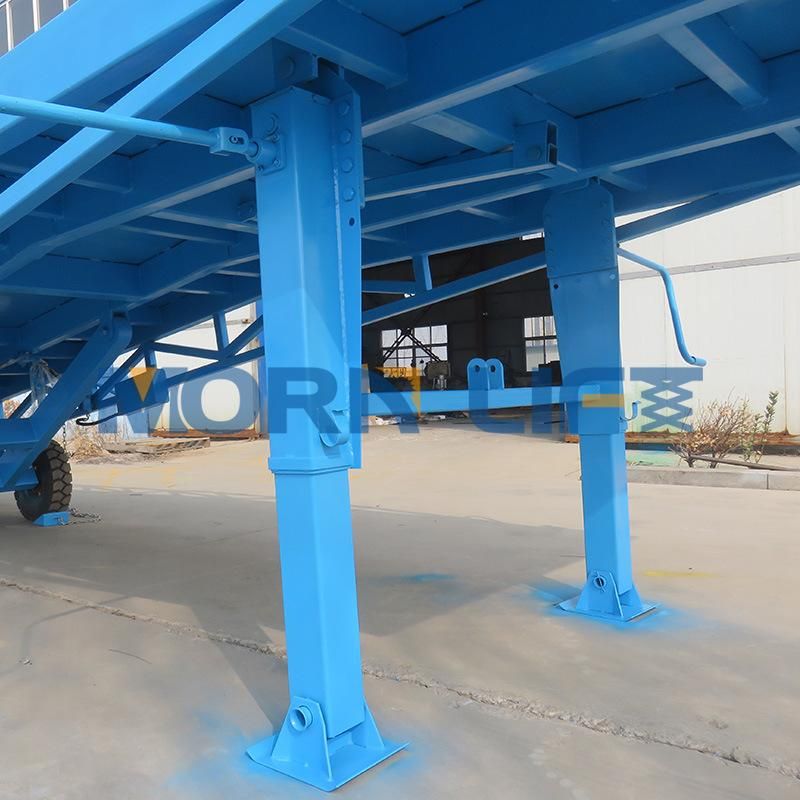 6 Ton Forklift Mobile Hydraulic Container Loading Ramp