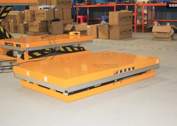 Fixed Hydraulic Lifting Platform 1000kg 2000kg 4000kg Stationary Scissor Lift Table for Sale