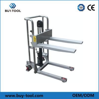 Foot Pedal Fork Type Stacker