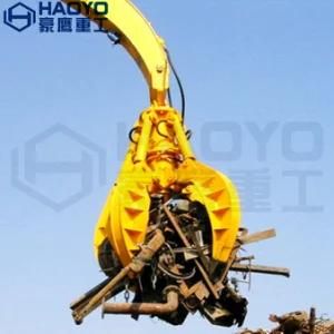 Orange Peel Orange Peel Rock Grabber for Excavator