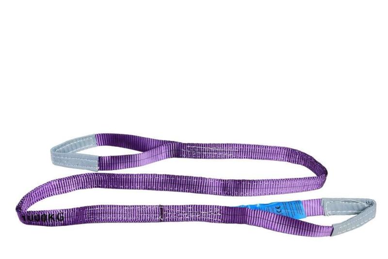 Flat Webbing Sling with Capacity Stripes