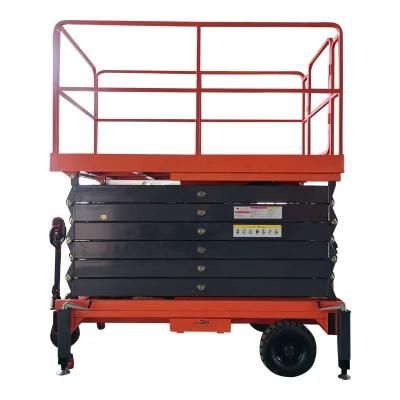 Aerial Man Lift Work Platform Hydraulic Mobile Electric Scissor Lifts for Sale