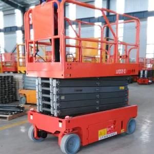 Hydraulic Car Scissor Lift 2t Mini Lift/Electric Stationary Man Scissor Lifts