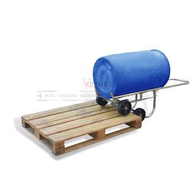 Four-Wheel Manual Drum Truck with U-Shaped Base