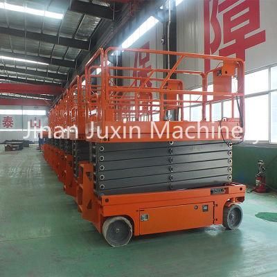 DC Self Propelled Scissor Lift/ Scissor Aerial Work Platform with Reasonable Price
