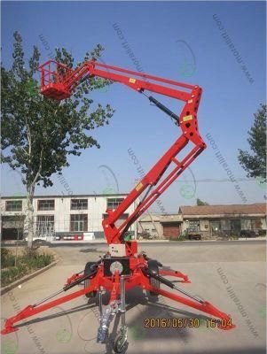 10 Meter Trailer Mounted Diesel Powered Boom Lift (TBL-10)