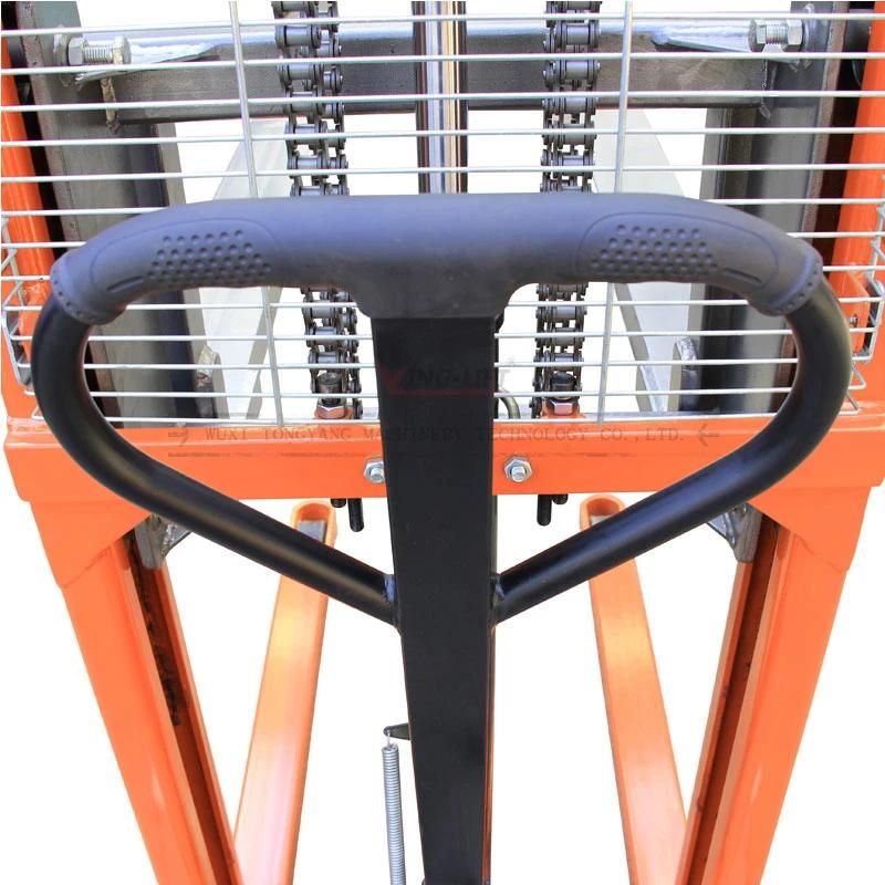 Semi Electric Roll Stacker Lifting Height 1500mm and Loading Capacity 1000kg