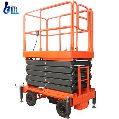 20m Hydraulic Lifting Equipment Full Electric Mobile Scissor Lift