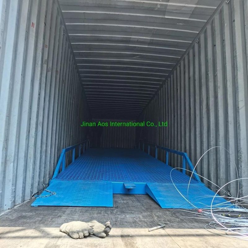6-12t Load Movable Hydraulic Dock Ramp Lifting Leveler