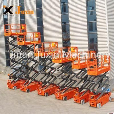 Battery Powered Automatic Electric Hydraulic Scissor Lift Platform Price with En280 ISO
