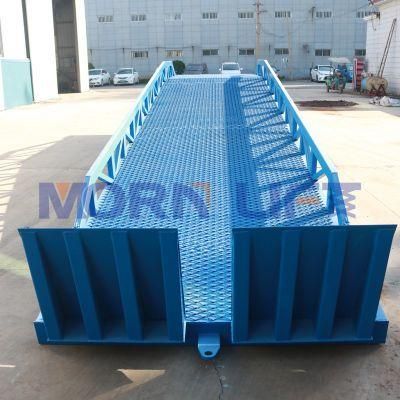 Moving CE Approved Morn CE, ISO China Container Hydraulic Loading Ramp