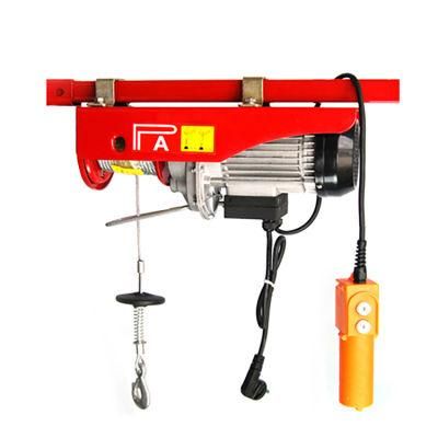 PA200 220V 50Hz 100% Copper Wire Rope Silentmini Electric Hoist with Remote Control for Lifting